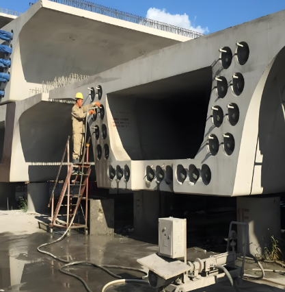 白鹭湖管理区压浆料施工流程及注意事项